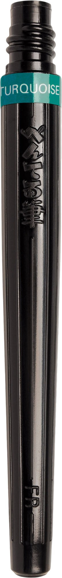 Pentel Pinselstift-Nachfülleinheit – türkis, wasservermalbar, geruchsarm, 1 Stk.