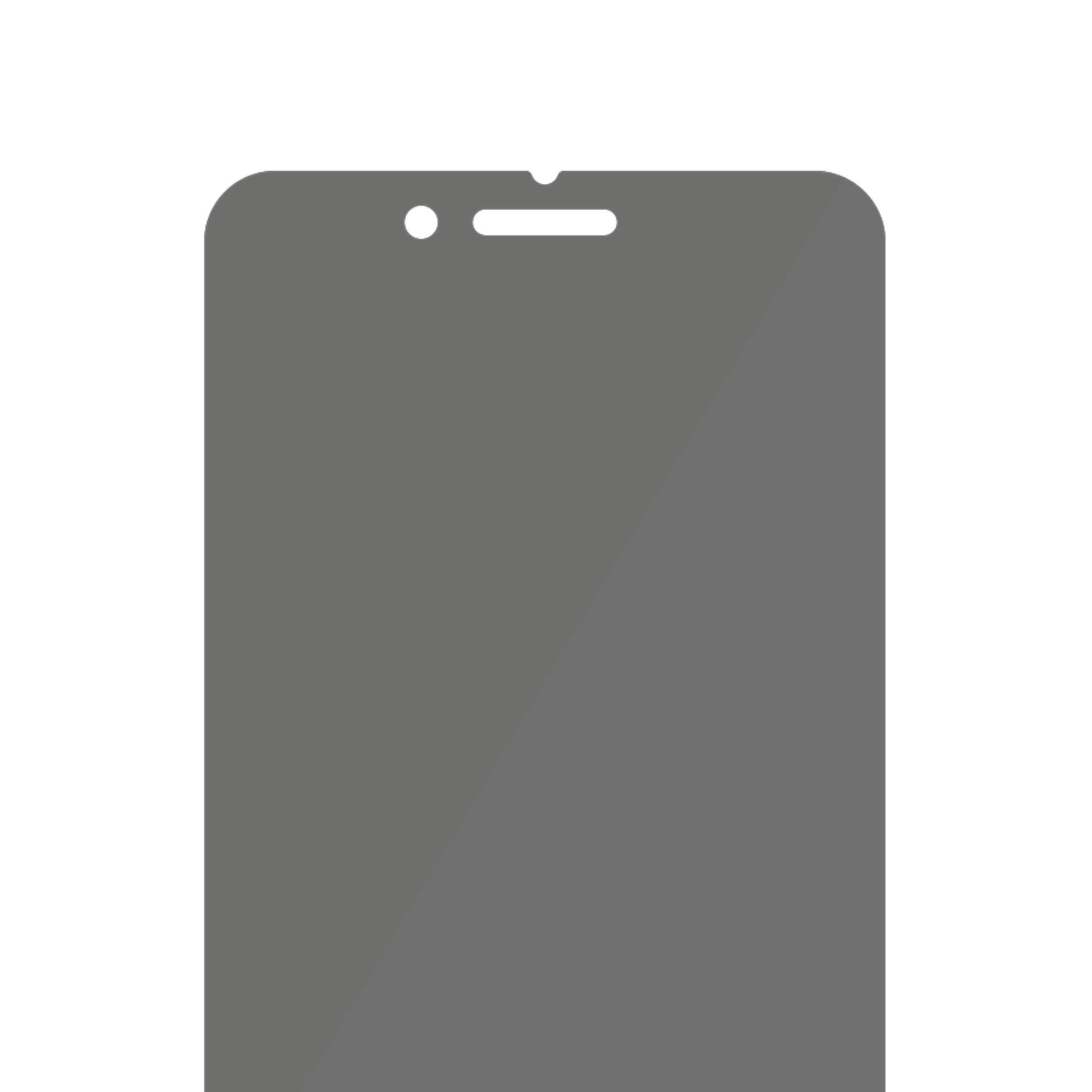 PanzerGlass Privacy-Filter (Panzerglas), Antibakteriell – für iPhone 6/6s/7 und andere