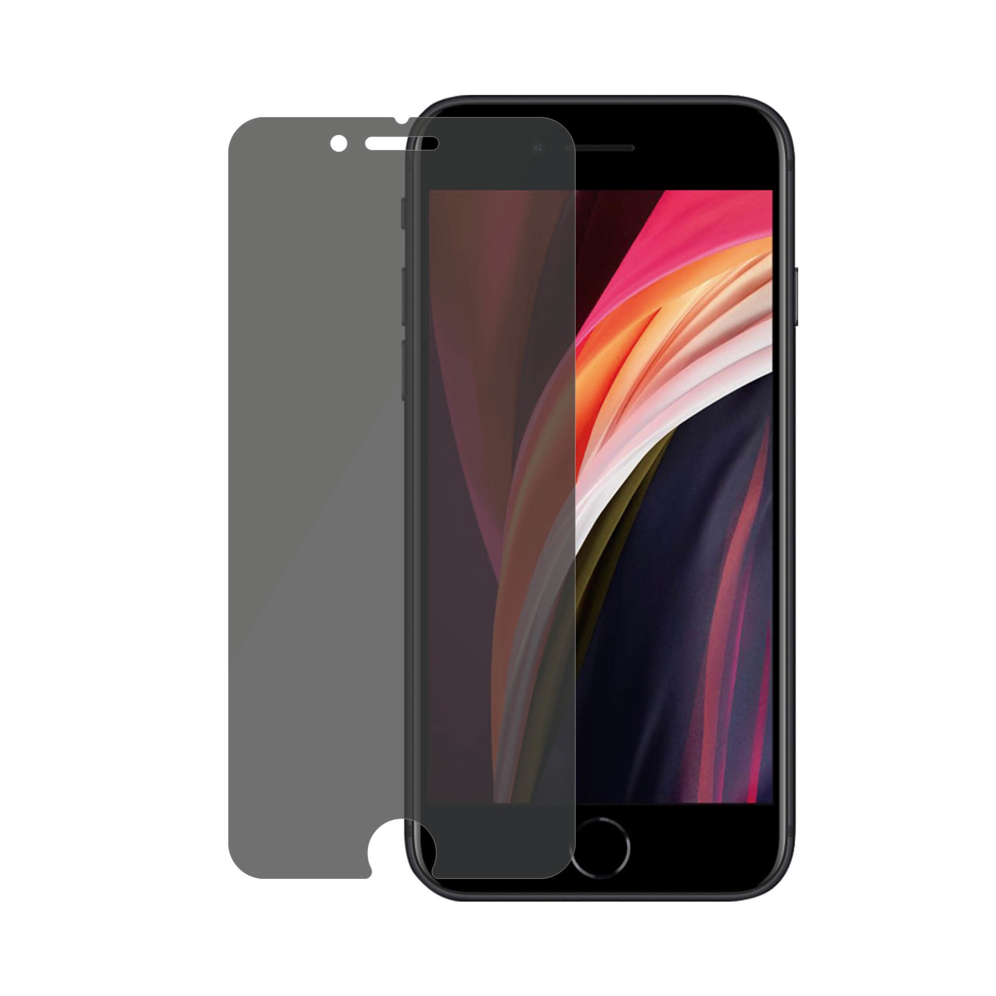 PanzerGlass Privacy-Filter (Panzerglas), Antibakteriell – für iPhone 6/6s/7 und andere