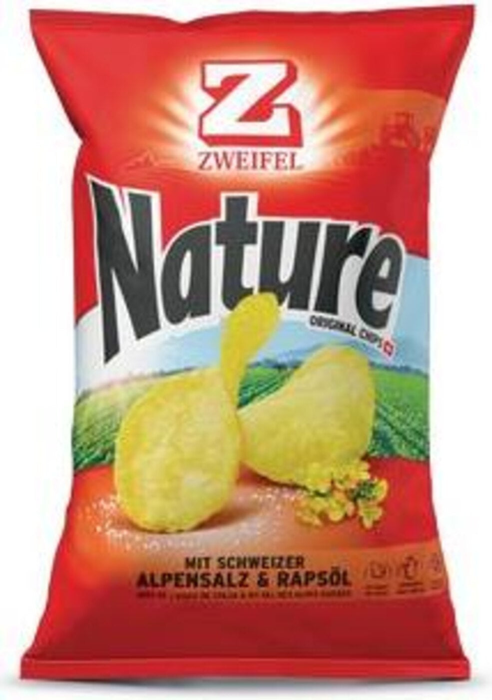 Zweifel Nature Chips – Salz – 90 g