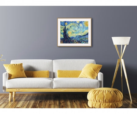 Schipper Sternennacht – Malen-nach-Zahlen-Set – 50 × 40 cm – Acrylfarbe – ab 8 Jahren