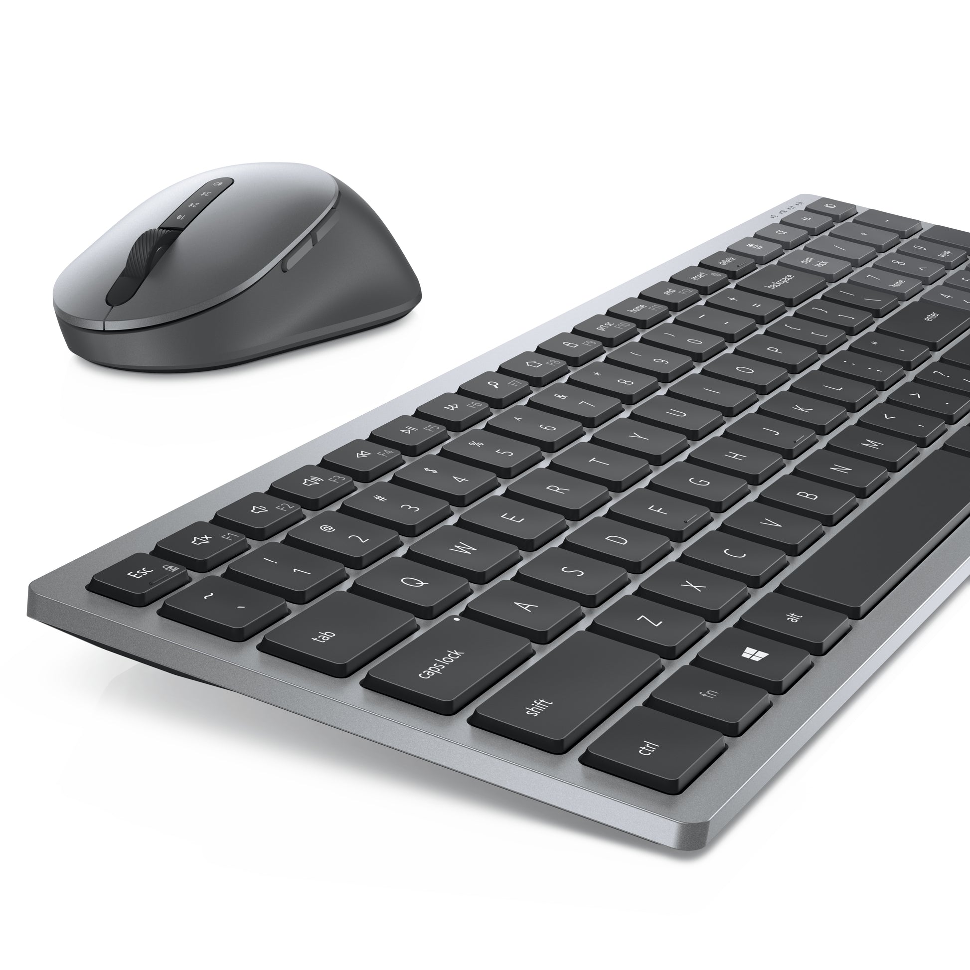 Dell Tastatur und Maus – KM7120W, Kabellos (RF + Bluetooth), UK (QWERTY)