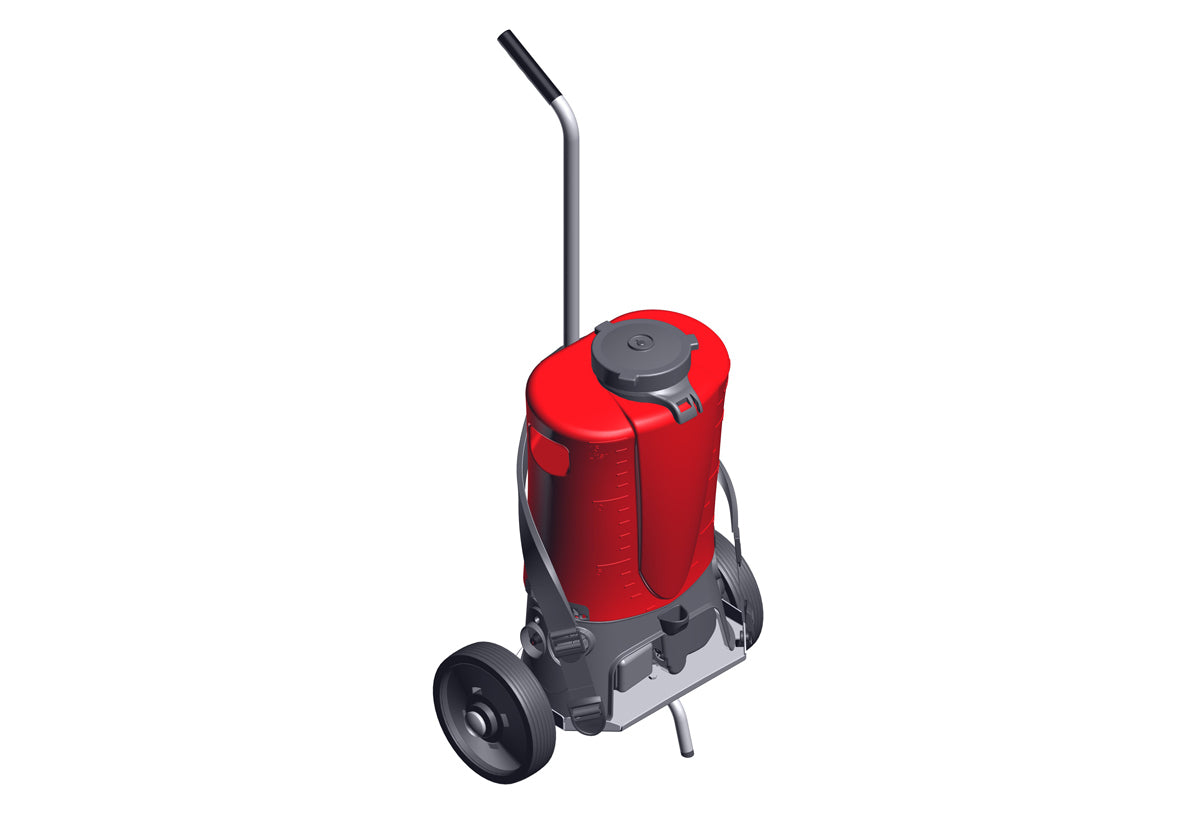 Birchmeier Drucksprüher REA 15 AC1 – 15 l, schwarz/rot, Kunststoff