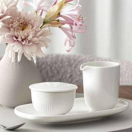 Villeroy & Boch Afina Servierteller – Porzellan, weiss, mikrowellengeeignet, spülmaschinenbeständig, 1 Stück