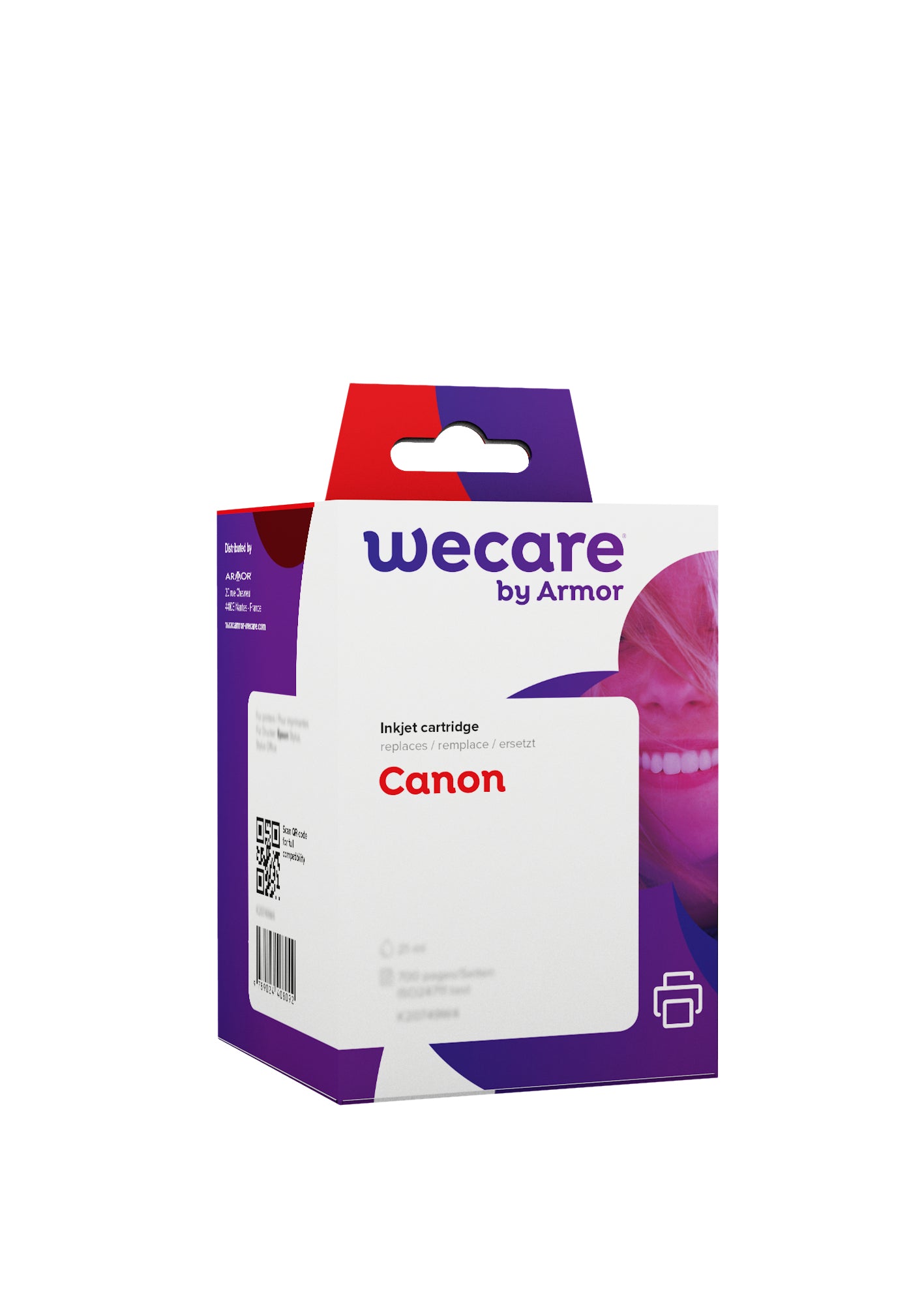 Wecare Tintenpatronen-Multipack PGI2500XP, CMYK, XL, 76 ml + 3×25 ml, kompatibel – für Canon MAXIFY MB5050