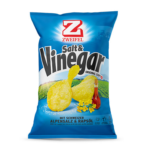 Zweifel Original Chips – Salz & Essig – 175 g