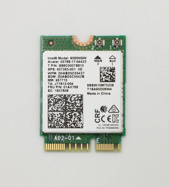 Lenovo 9560 WLAN-Karte für Lenovo – M.2 (NGFF), Bluetooth 5,0