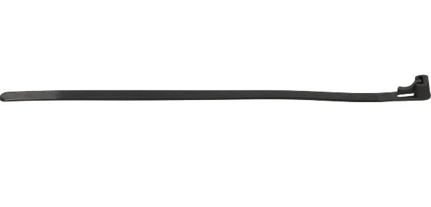 Max Hauri AG Max Hauri Kabelbinder, 7,5×200 mm, 20er-Pack, wiederverwendbar – schwarz