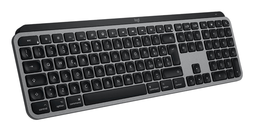 Logitech MX Keys S – Tastatur – Bluetooth – Beleuchtet – QWERTY (IT) – Grau – für Mac