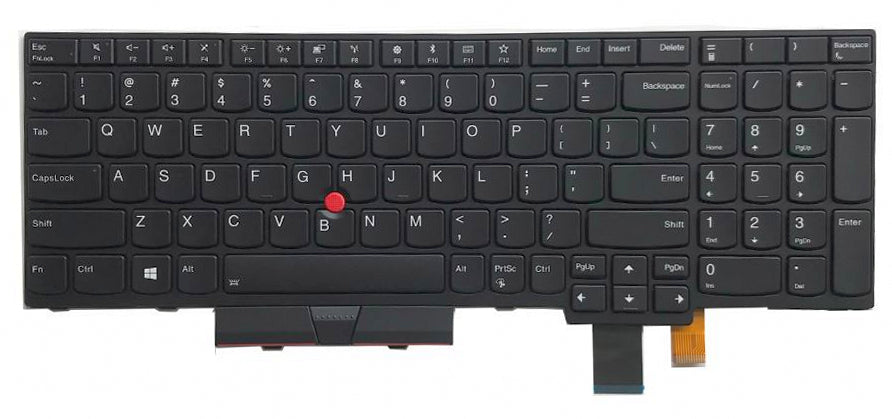 Lenovo Tachi NBL – Notebook-Ersatztastatur – Schwarz – für ThinkPad P51s