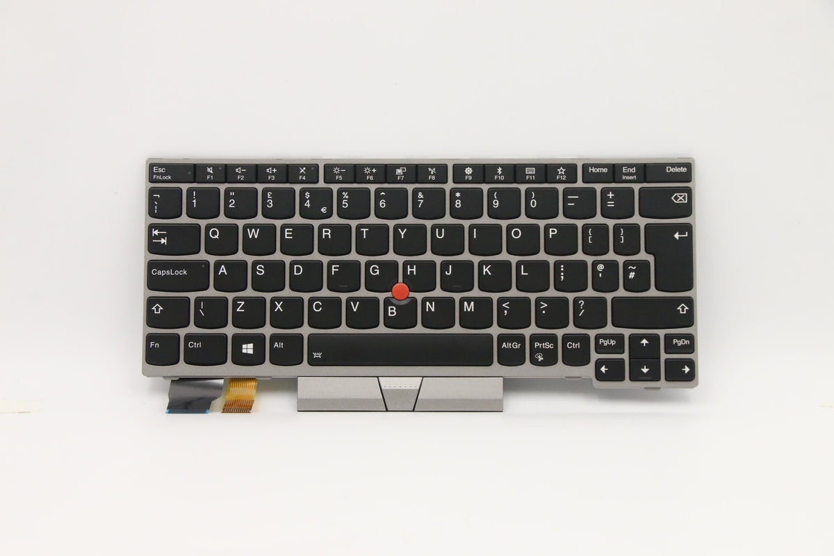 Lenovo 01YP868 – Notebook-Ersatztastatur – QWERTY (UK-INT) – Silber – für ThinkPad L13 Yoga (20R5, 20R6)