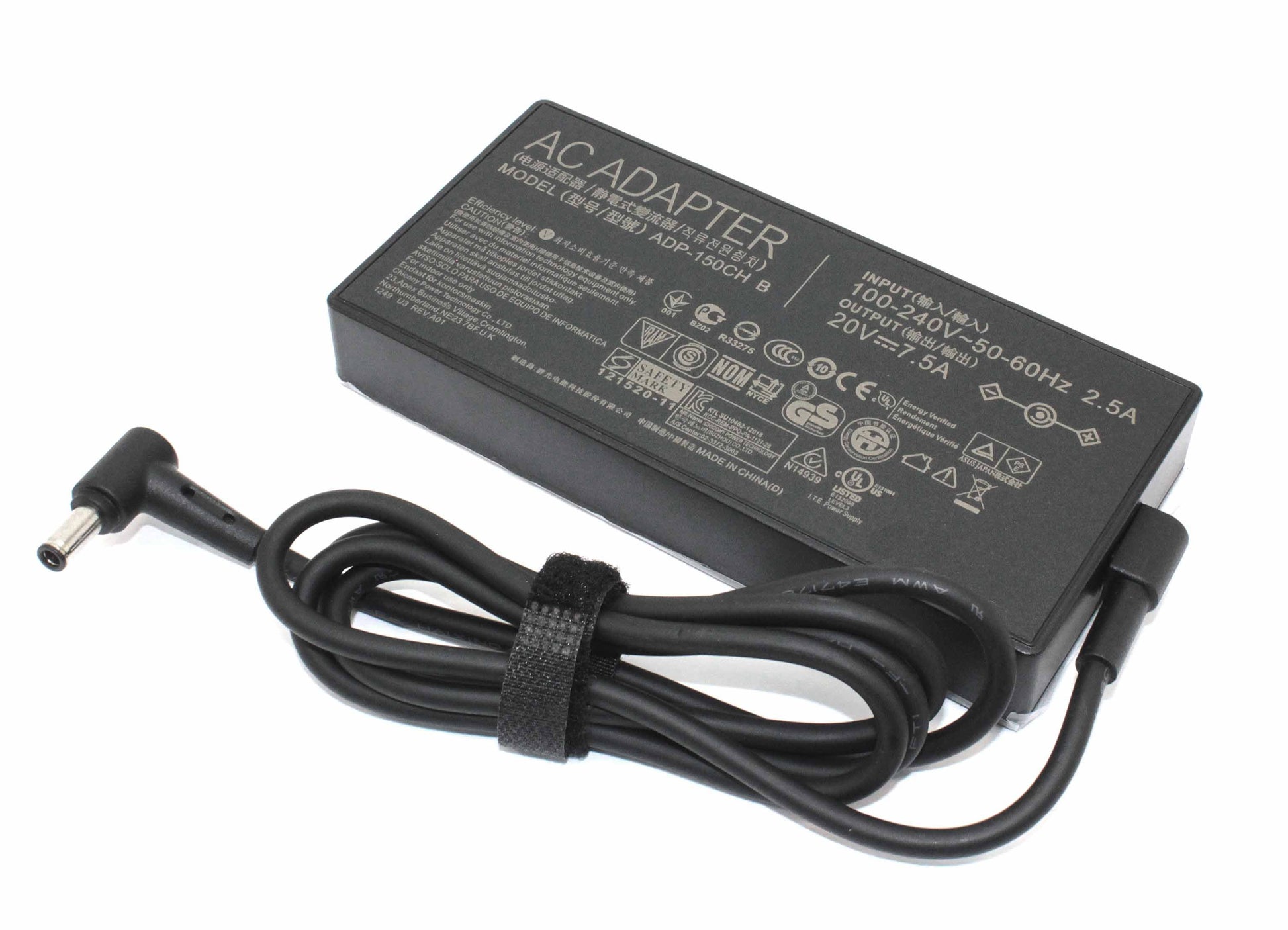 ASUS 0A001-00081700 Netzteil 150 W – 20 V/7,5 A – für Asus All In One A5401WR, A5401WRPK u. a. – schwarz