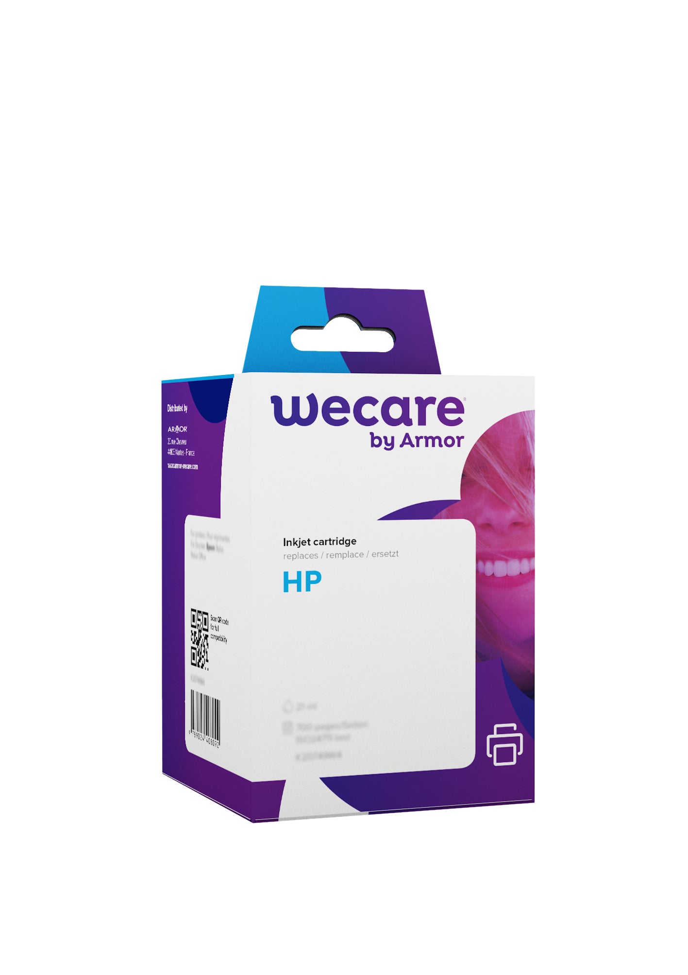 Wecare 302XL Tintenpatronen-Multipack, Dreifarbig (Kompatibel) – für HP OfficeJet 3830