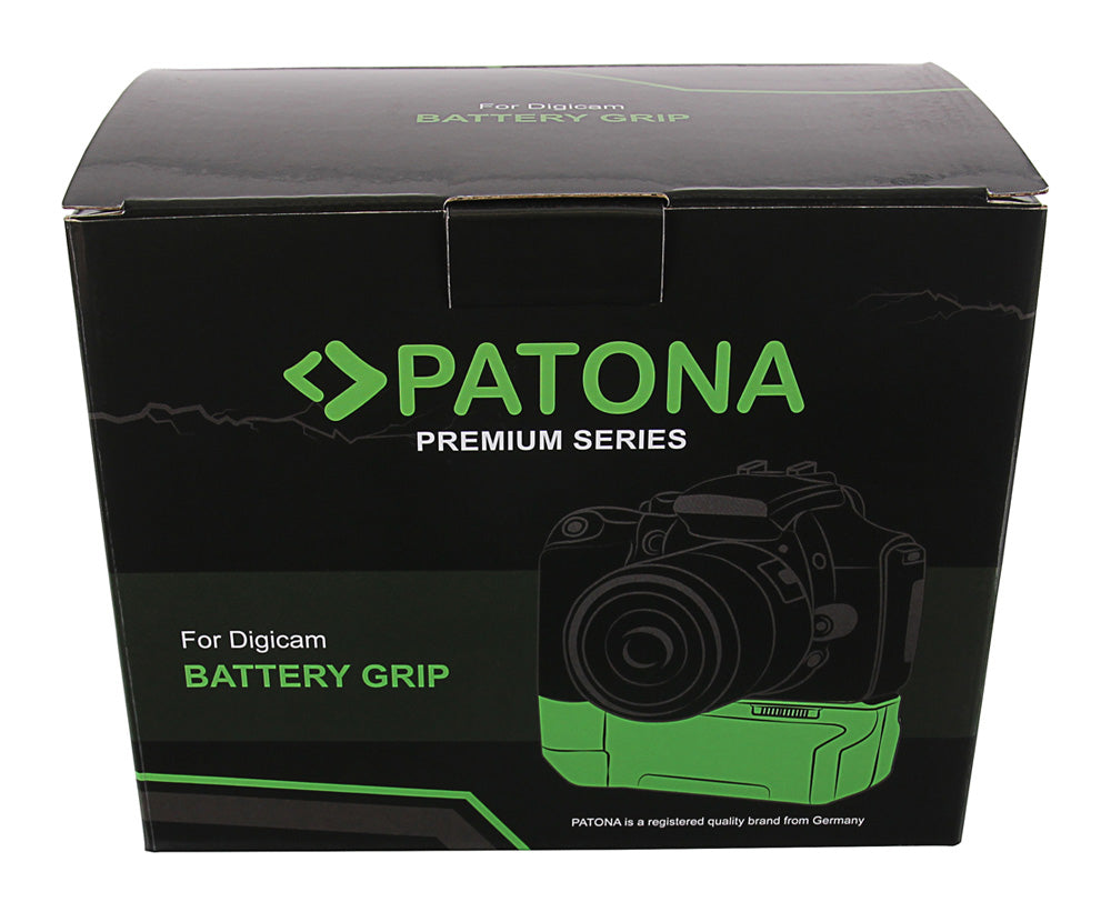 PATONA 1493 Batteriegriff für Nikon D850 – Schwarz – AA-Batterien, mit Fernauslöser