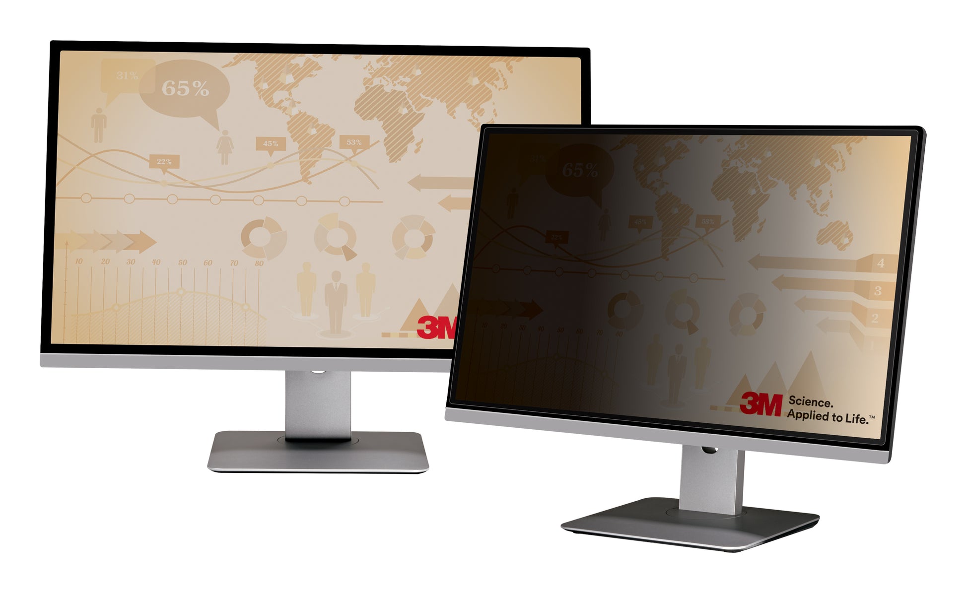 3M Displayschutz für 17,0" Monitore (5:4, 338 × 271 mm)