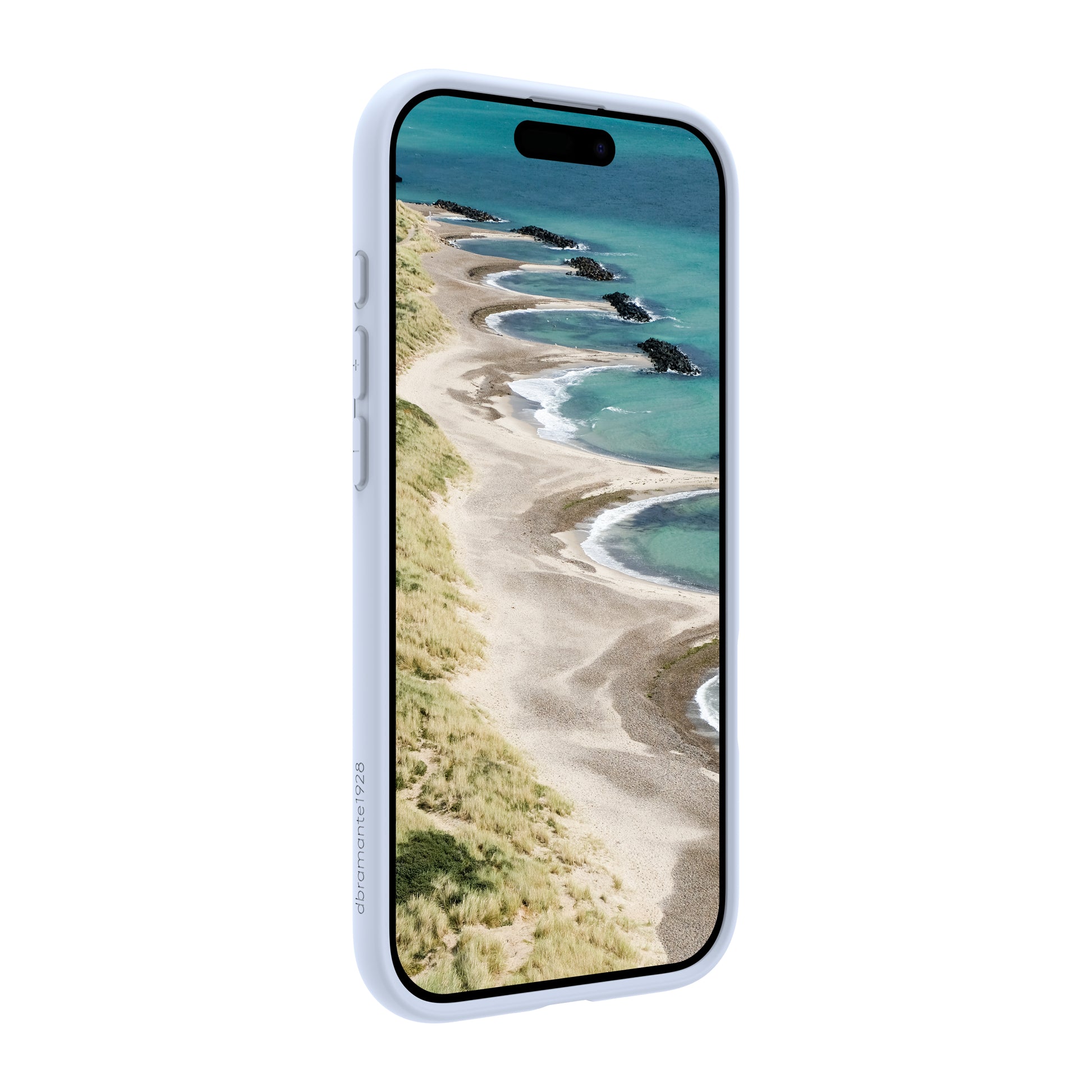 dbramante1928 Grenen MS – Backcover – für Apple iPhone 17 Air, Hellblau, bis 2 m Sturzsicher