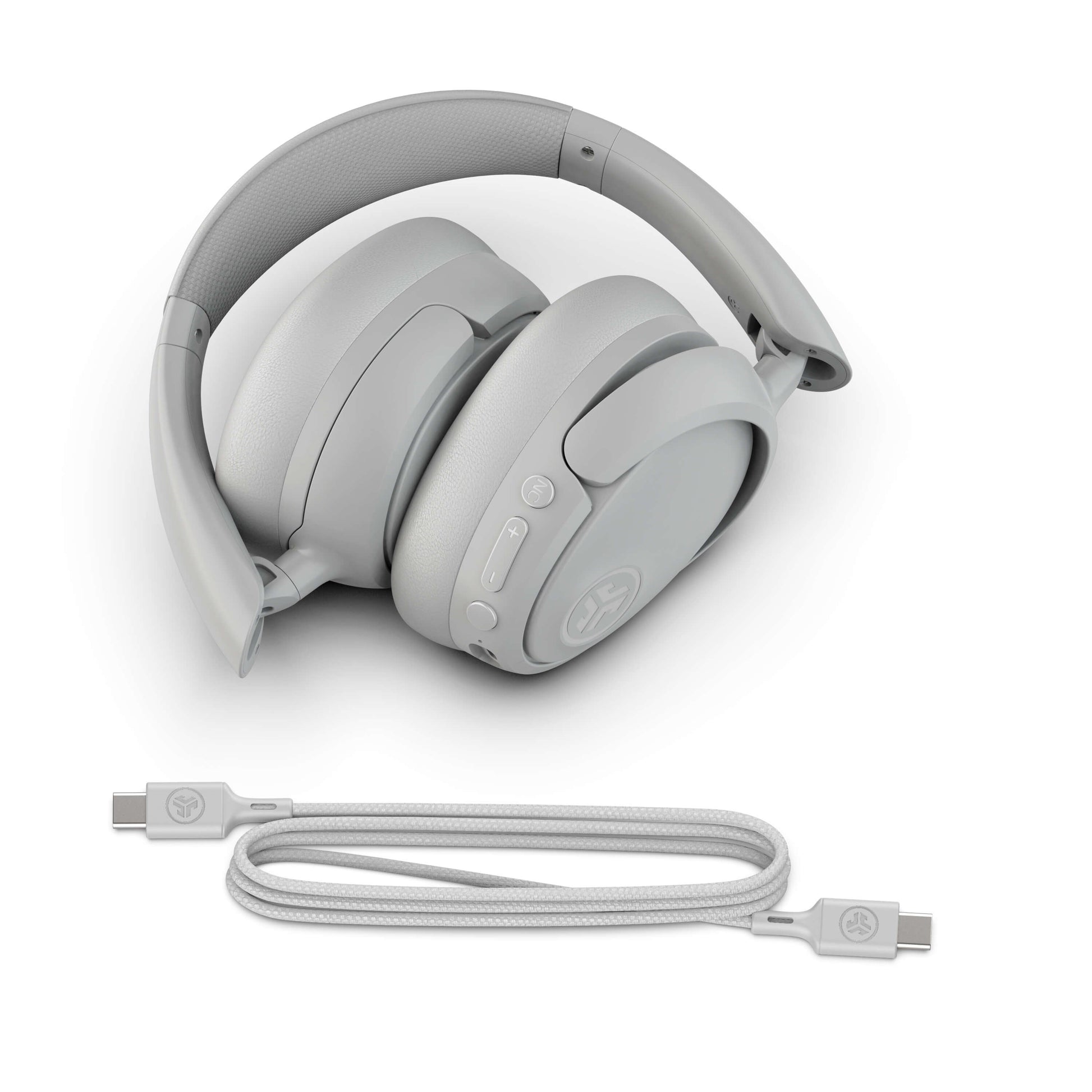 JLab JBuds Lux – Over-Ear Headset – Bluetooth, ANC – Weiss – bis 70 h