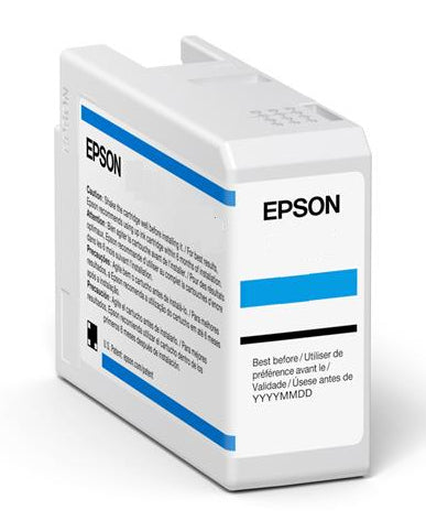 Epson Tintenpatrone – Helles Cyan, 50 ml, T47A5