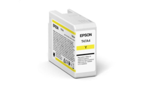 Epson Tintenpatrone T47A4, Gelb, 50 ml – für Inkjetdrucker/Multifunktionsgeräte