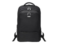 DICOTA Notebook-Rucksack 15,6" – aus recycelten Materialien – Schwarz