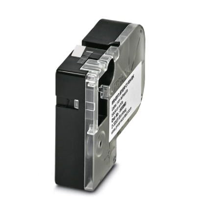 Phoenix Contact MM-EMT Schriftband – Schwarz auf Weiss – 6 mm × 8 m, Polyester – für Phoenix Contact