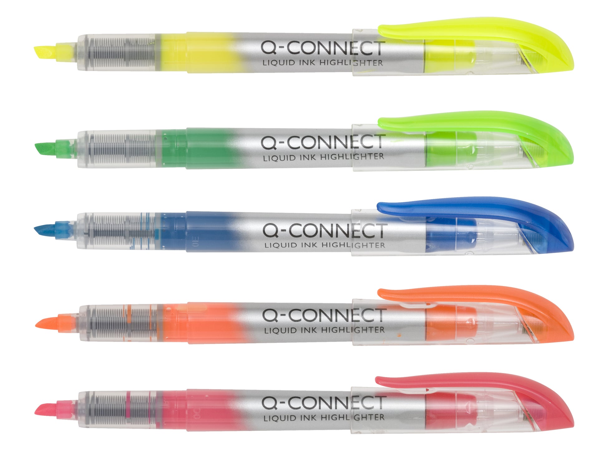Q-CONNECT Textmarker Grün – Keilspitze, 1–4 mm
