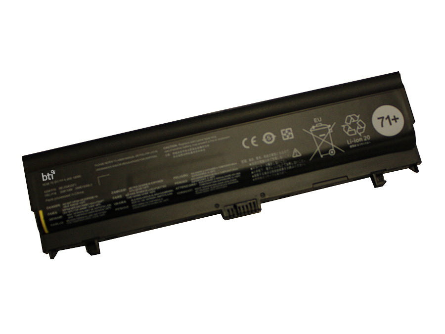 BTI Notebook-Akku – für Dell XPS 9370/9380, Inspiron 7490 – 6500 mAh, 7,6 V (4 Zellen) – Schwarz