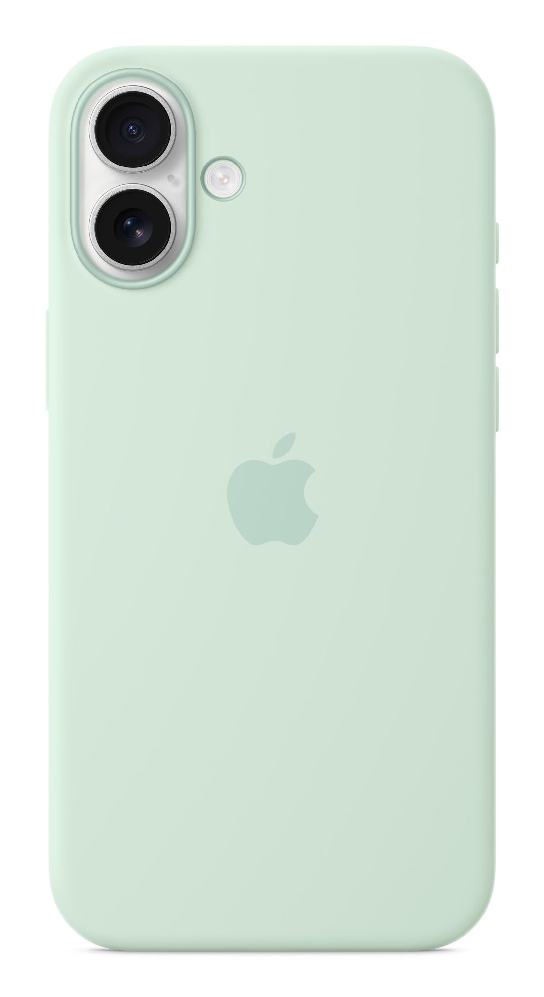 Apple Backcover – für Apple iPhone 16 Plus, MagSafe, Mikrofaser+Silikon, Aquamarin