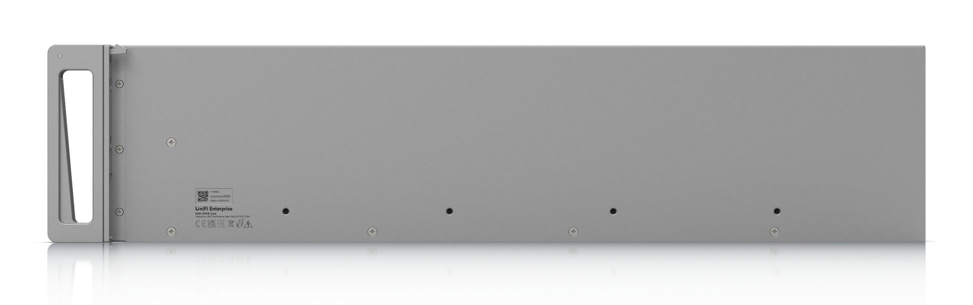 Ubiquiti UniFi ENVR-CORE Rack 3U – 4K – 500 Kanäle – 16 Laufwerksschächte (SATA)