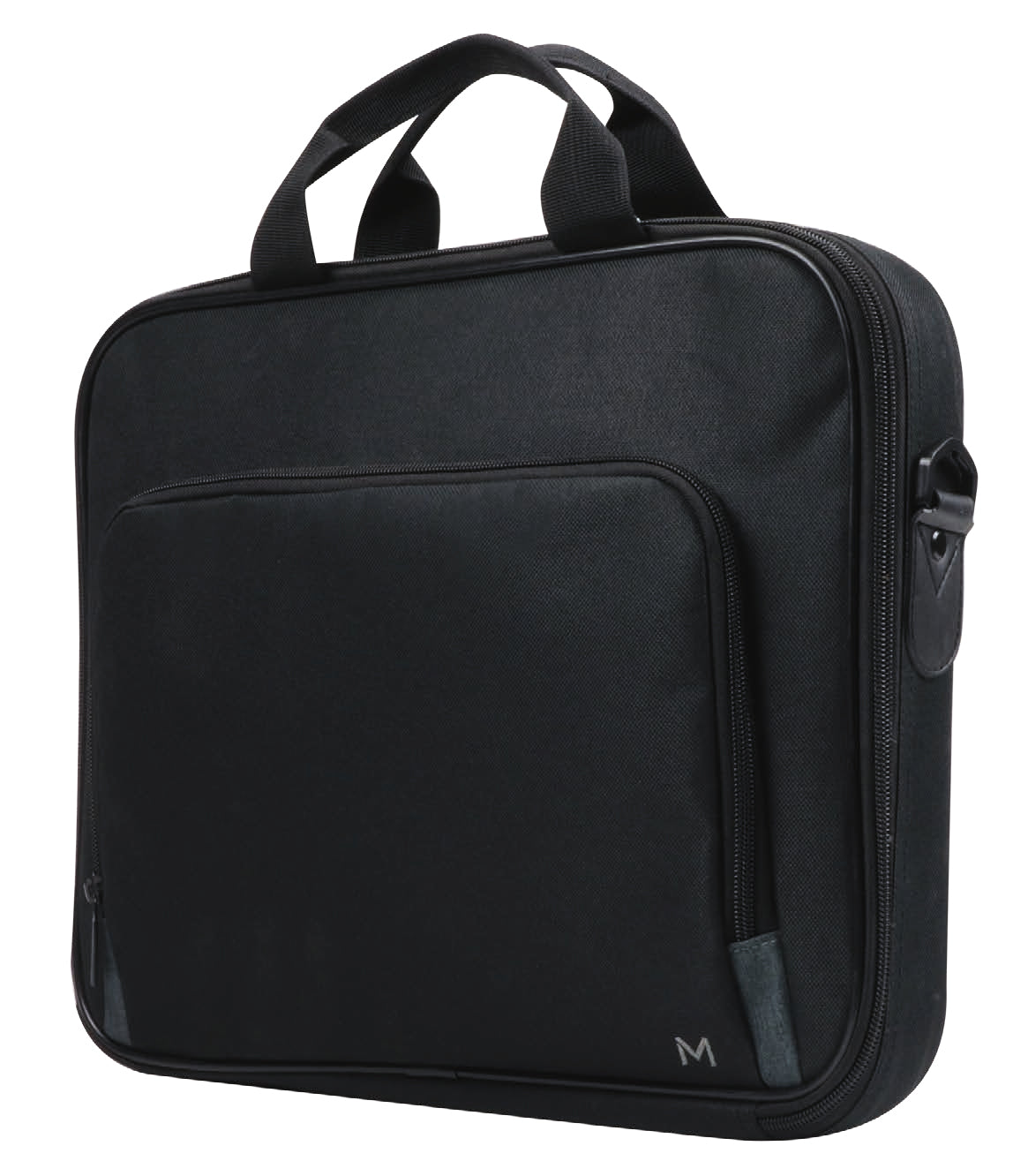 Mobilis Notebook-Tasche für Notebooks bis 15,6" – Tragegriff, Schultergurt – Schwarz