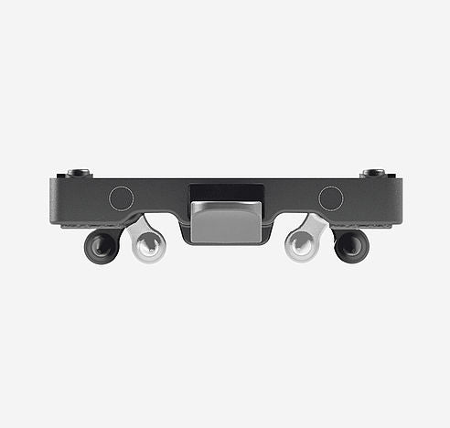racktime Adapterplatte – Belastbarkeit 12 kg – für racktime-Gepäckträger ab Baujahr 2012 – 120×225×35 mm