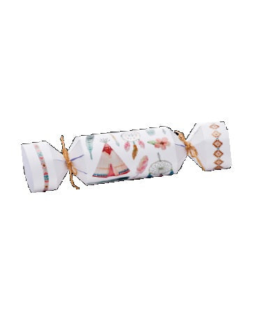 Folia Glitzer-Sticker, Exotic, Mehrfarbig, 5 Bögen