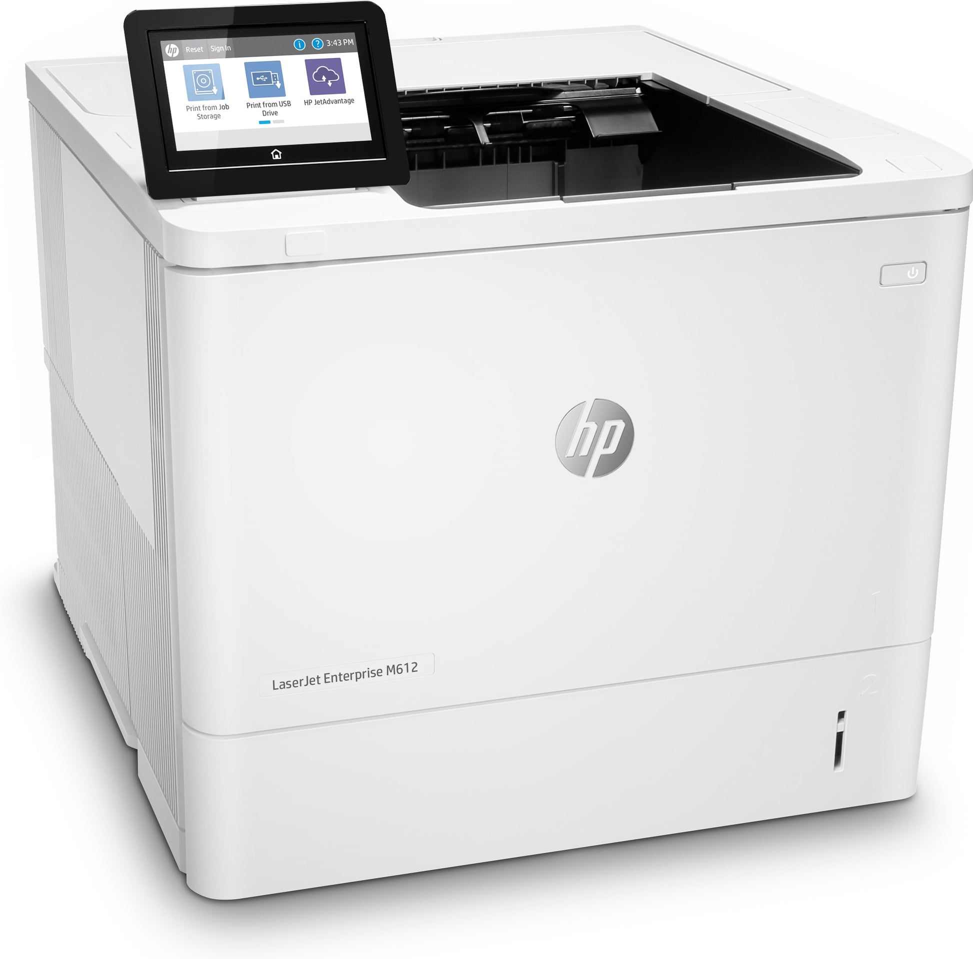 HP LaserJet Enterprise M612 dn – A4, S/W, Duplex, 1200 × 1200 dpi