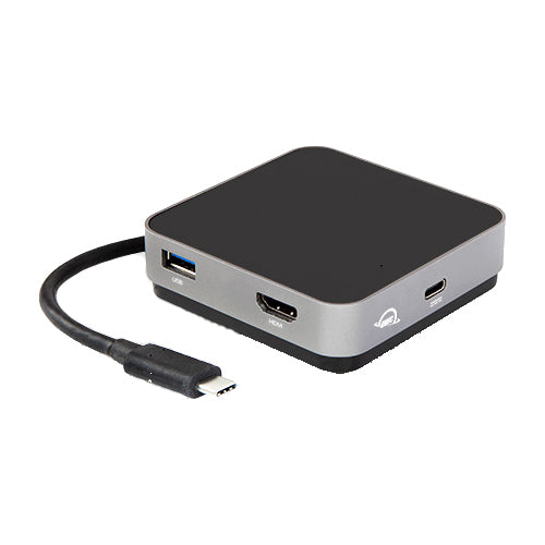 OWC Multiport-Adapter – USB-C, 1× HDMI, 2× USB-A, 2× USB-C, 100 W PD, SD, für Windows/Mac/ChromeOS