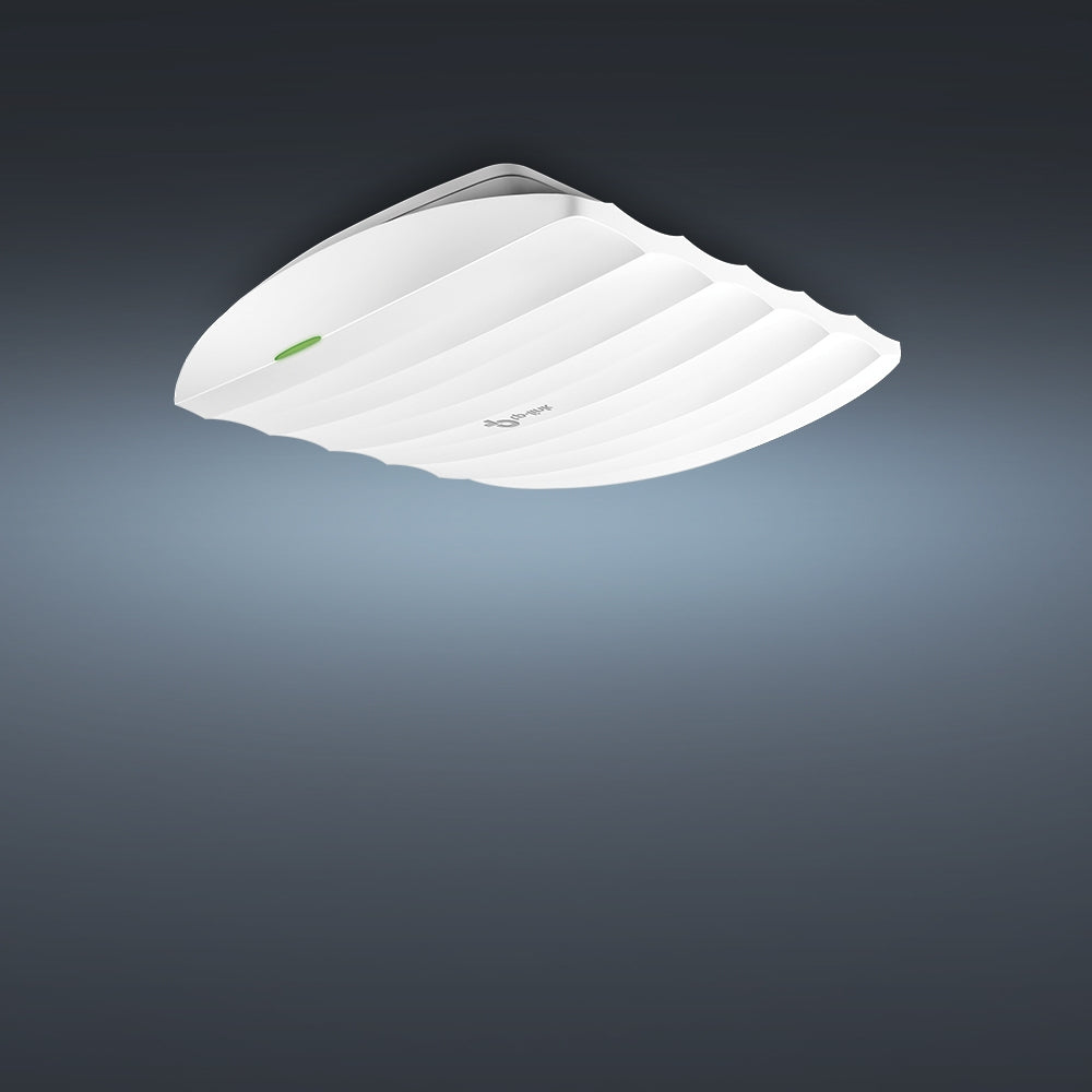 TP-Link EAP110 Access Point – Wi‑Fi 4 (802.11n, 2,4 GHz), 300 Mbit/s, 10/100 Mbit/s, passives PoE