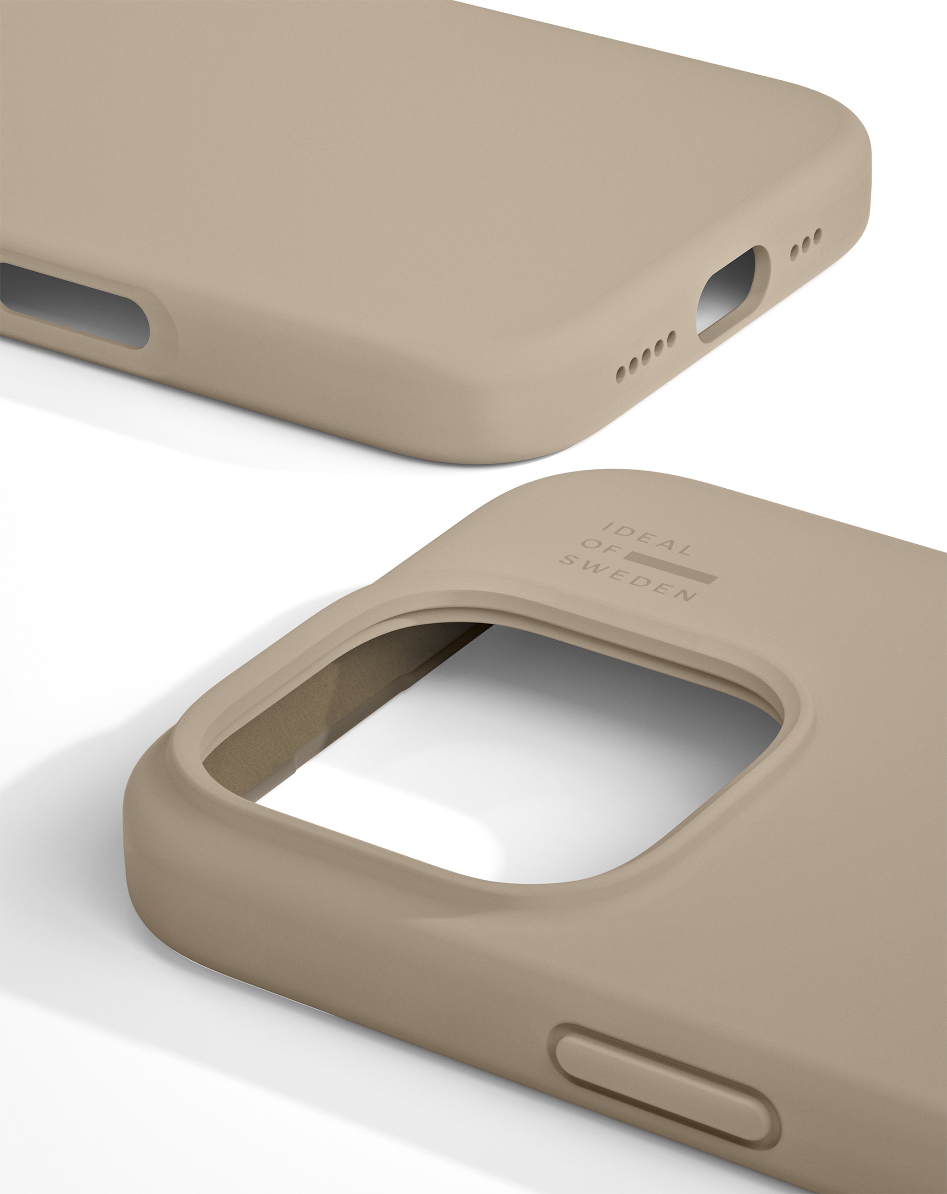 iDeal of Sweden Backcover – für Apple iPhone 16 Pro Max, MagSafe, PC+Silikon, Beige, bis 1,52 m sturzsicher