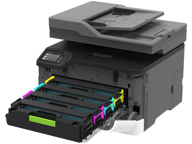 Lexmark CX431adw – Farbiges Laser-MFP A4, 4-in-1 – USB/LAN/WLAN – Duplex, Duplex-ADF – 24,7 ppm S/W