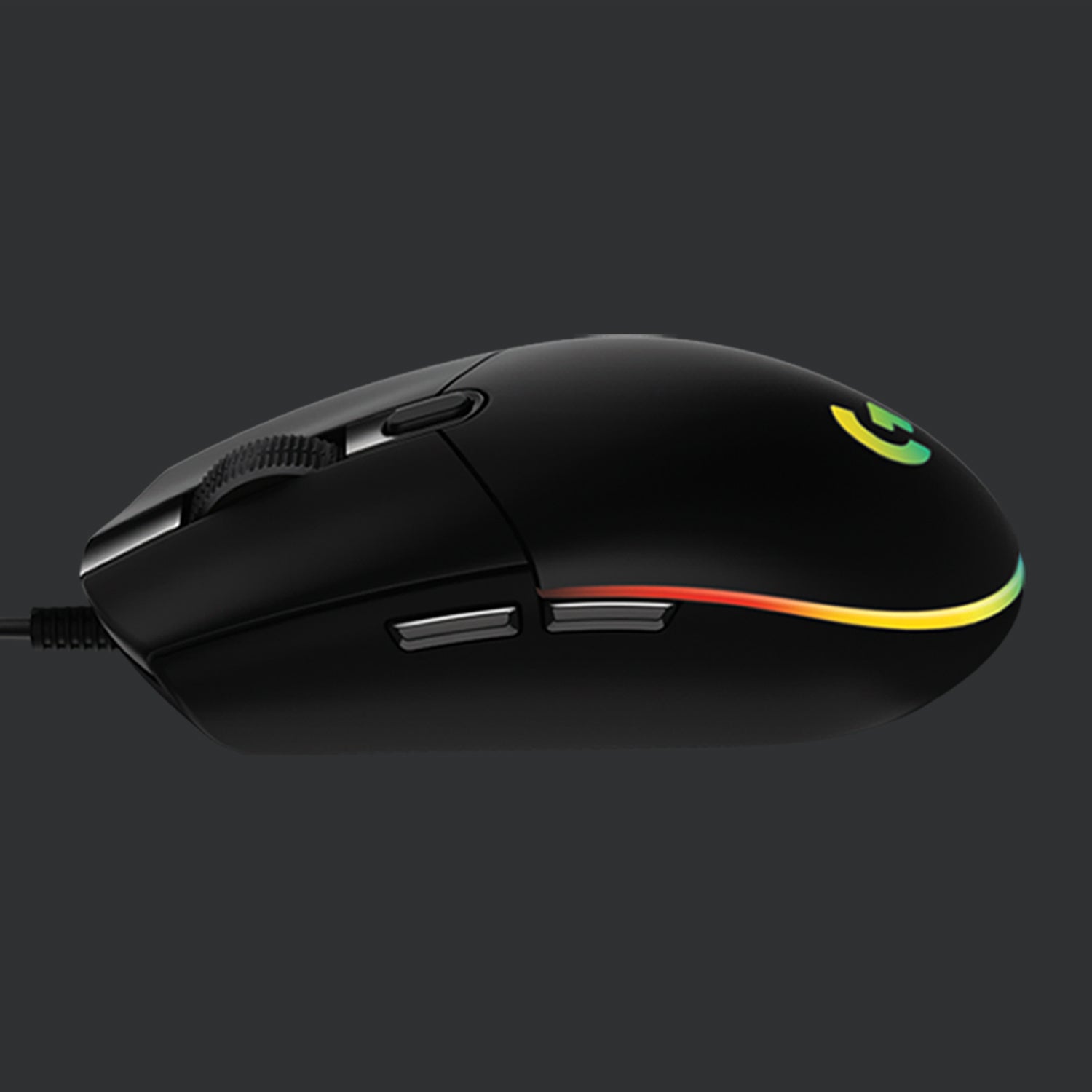 Logitech G G203 – Gaming-Maus – Kabelgebunden (USB‑A), 8000 DPI, RGB-Beleuchtung, Schwarz