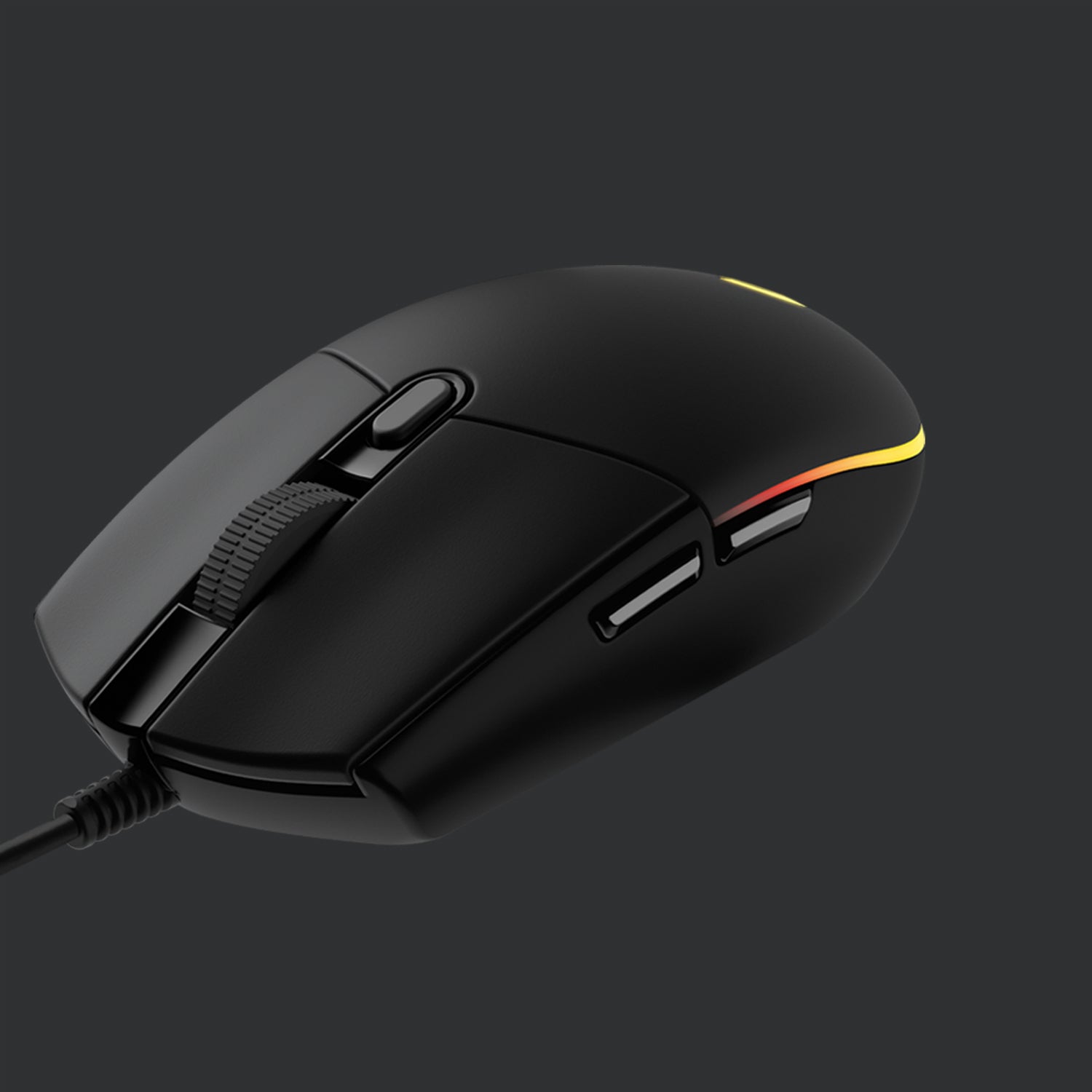 Logitech G G203 LIGHTSYNC – Gaming-Maus – Kabelgebunden (USB‑A), 8000 DPI, RGB-Beleuchtung, Schwarz