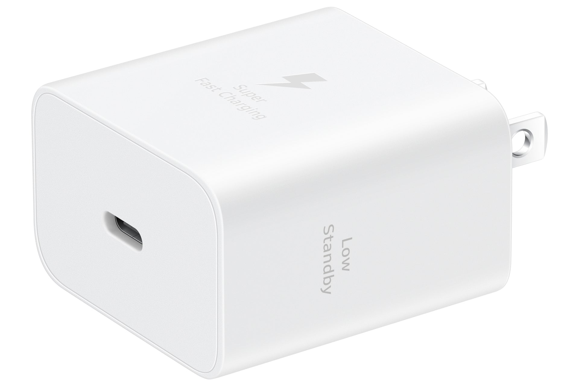 Samsung EP‑T4511 USB-Ladegerät 45 W – USB‑C×1 – PD 3.0, Super Fast Charging 2.0 – für Galaxy S10 5G, Galaxy No
