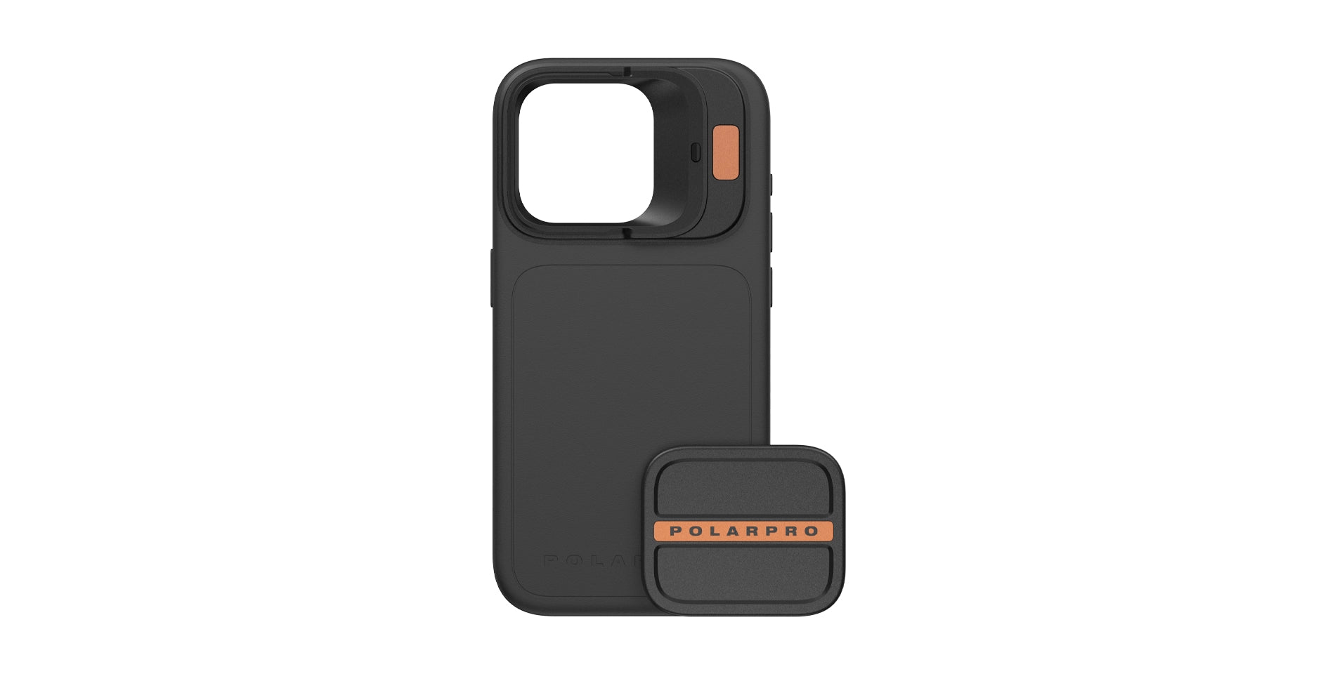 PolarPro Backcover – für Apple iPhone 15 Pro – schwarz