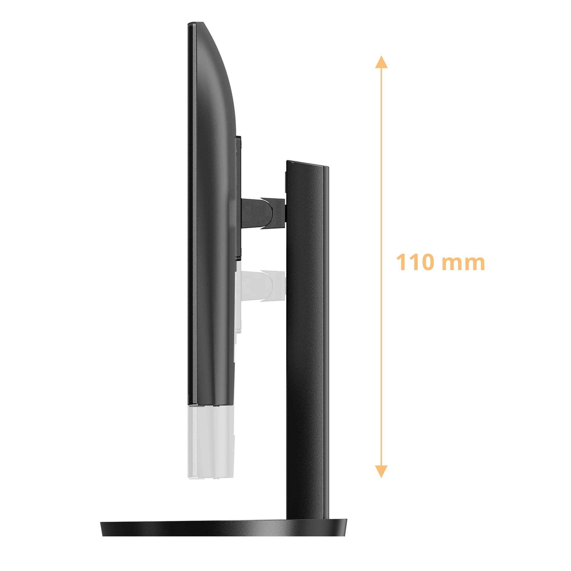 AOC U27B3CF – Monitor, 27", IPS, 60 Hz, 350 cd/m², USB-C, Lautsprecher, VESA 100 × 100, Schwarz