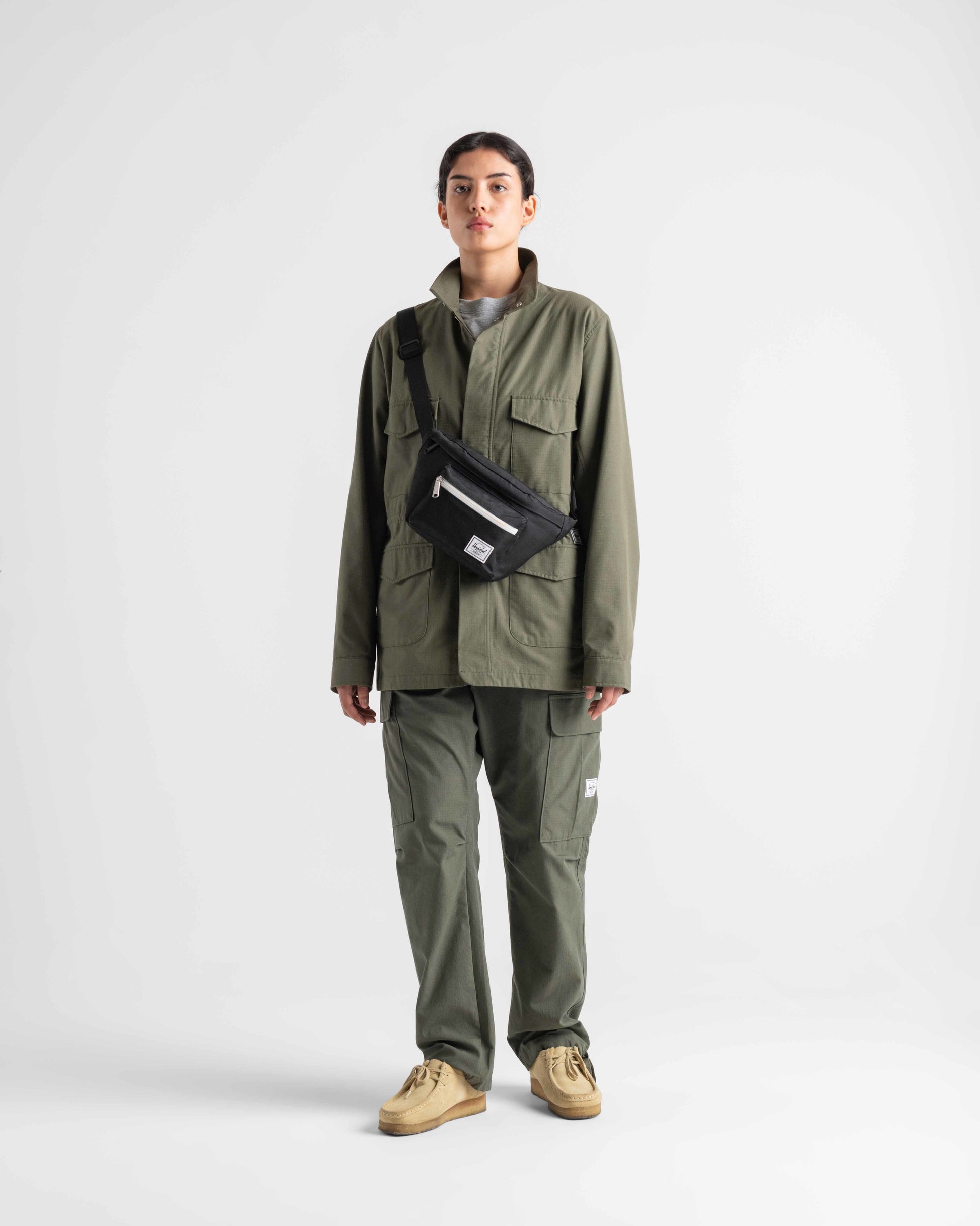 Herschel Hüfttasche Pop Quiz – 3,5 l – grün – 600D Polyester (recycelt)