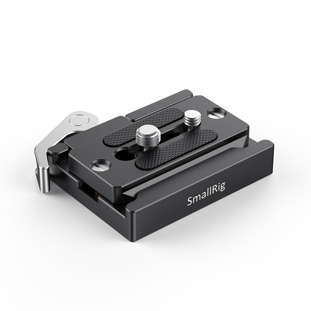 SmallRig 2146B Schnellwechselplatte (Arca-Typ) – Aluminium, 68 × 38,1 × 8 mm, 48 g – für SmallRig 2143, 2145