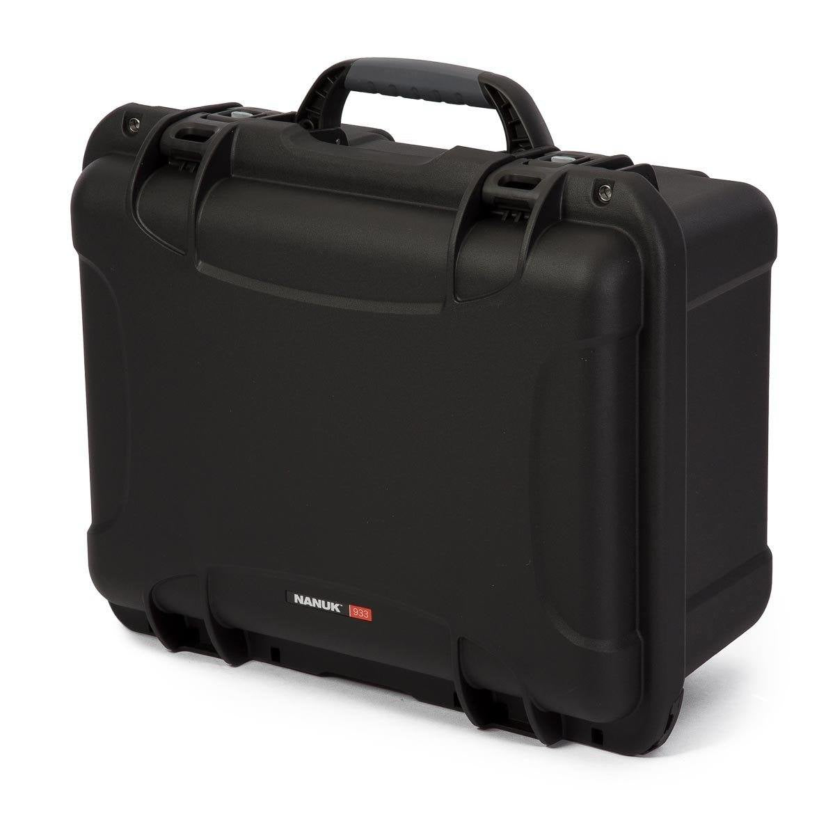 Nanuk Kunststoffkoffer, 505 × 409 × 257 mm, Kunststoff, Schwarz, mit Schaumstoffeinlage, wasserdicht (IPX7)