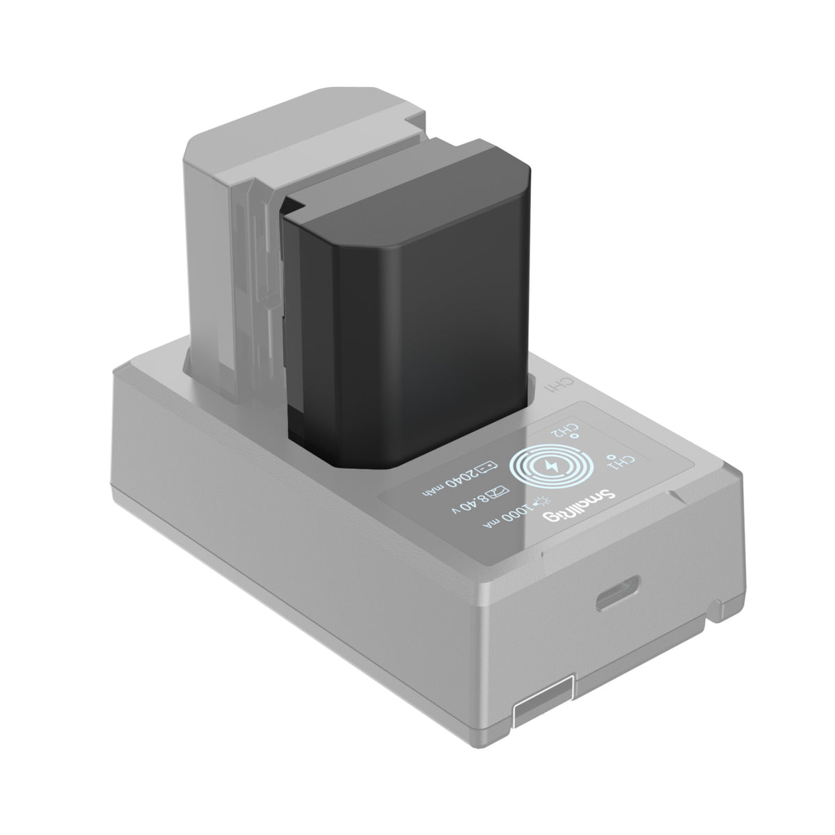SmallRig NP-FZ100 Akku – 2040 mAh, 7,2 V (14,69 Wh) – für Sony α6600, α9 II, α7 III und andere – Schwarz