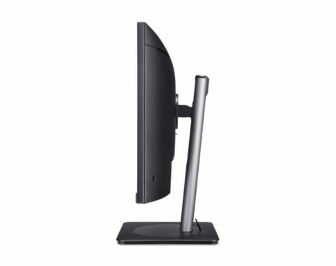 Acer Vero CB3 – Monitor, 34" 3440 × 1440 (UWQHD), IPS, 60 Hz, 300 cd/m², Gebogen, Adaptive Sync, Schwarz