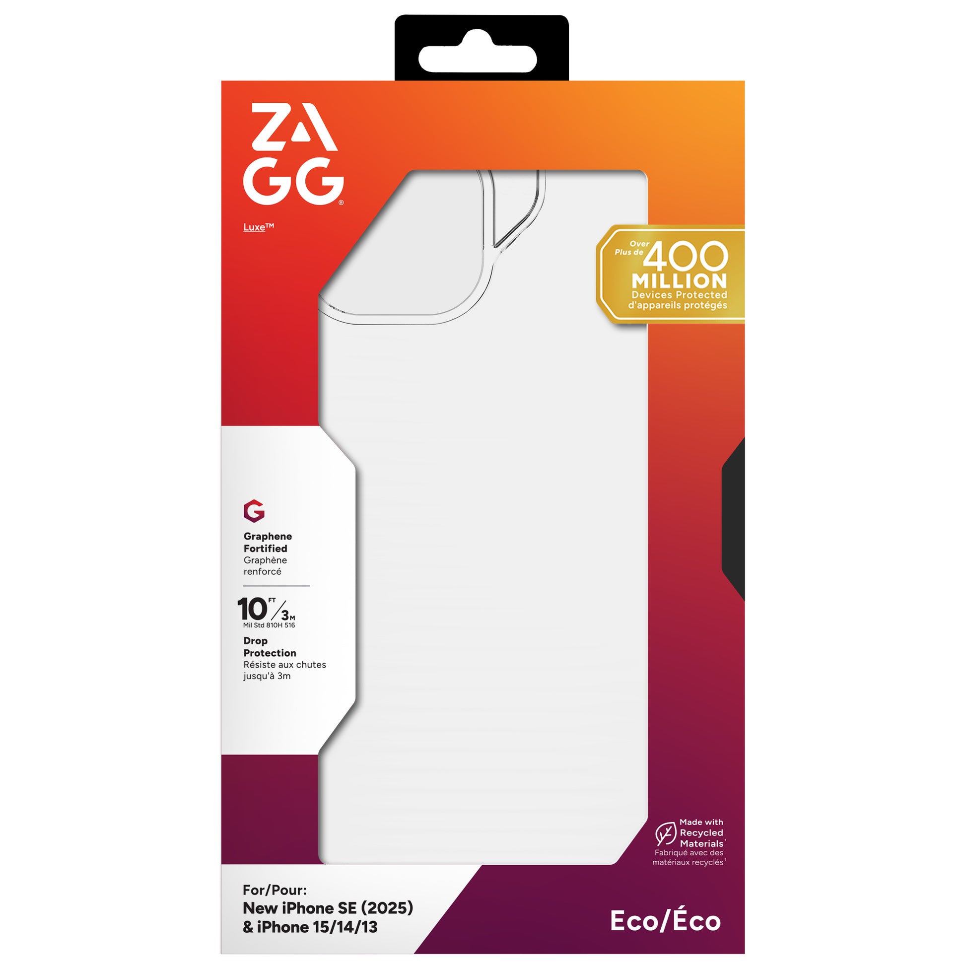 ZAGG InvisibleShield Glass Elite Displayschutz – für Apple iPhone 13/13 Pro/14