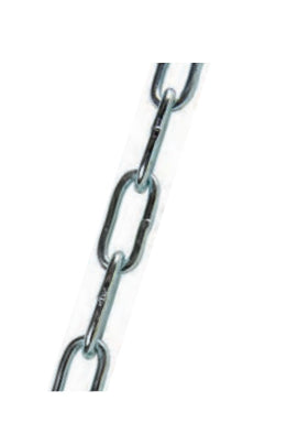 Meister & Cie Meister Rundstahlkette – Ø 6 mm × 5 m, Stahl, verzinkt, Belastbarkeit 200 kg
