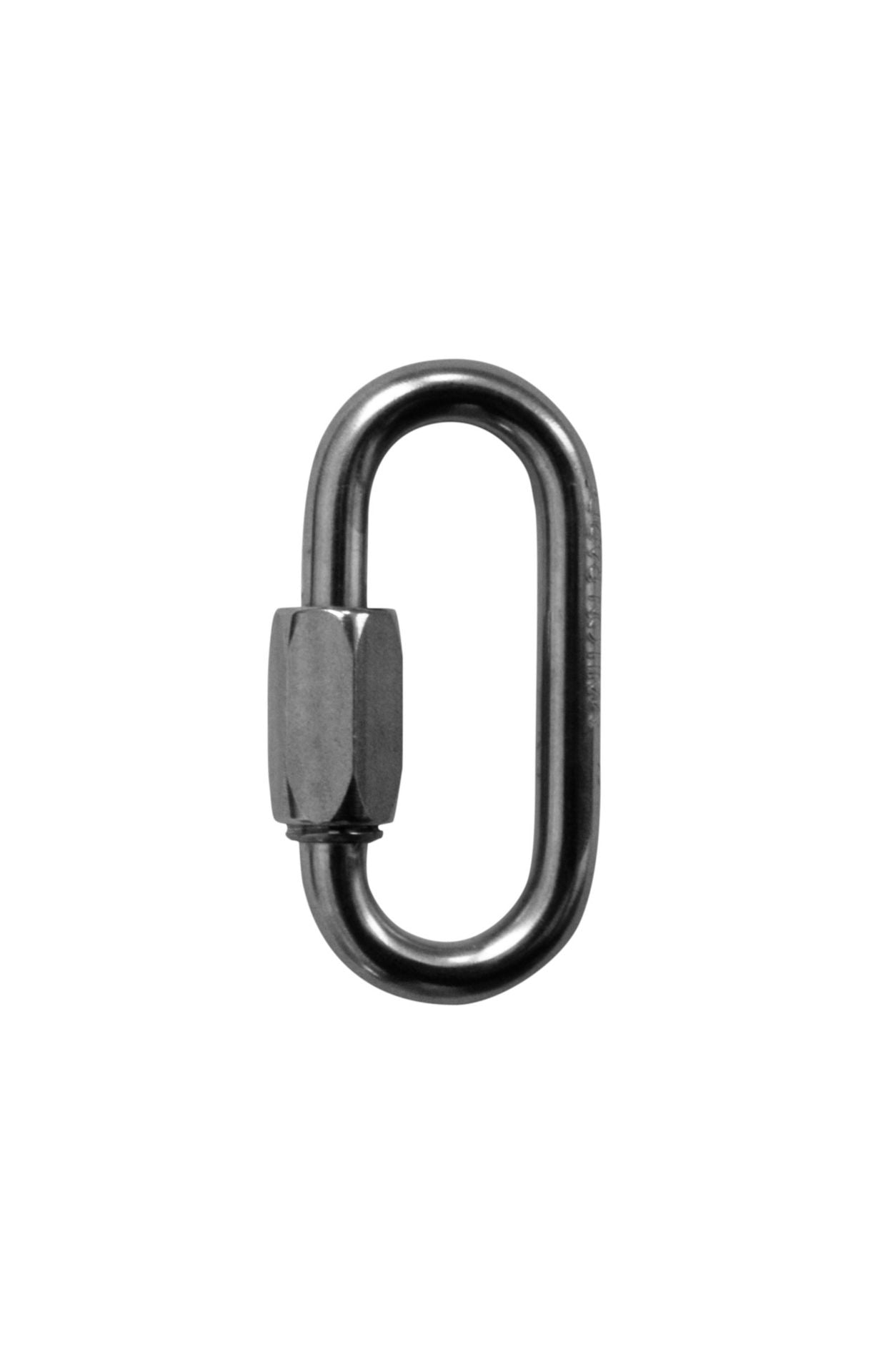 Meister & Cie Meister Kettenschnellverschluss – Ø 6 × 45 mm, Stahl, Edelstahl, 400 kg